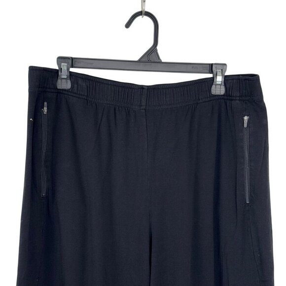 Eileen Fisher Black Activewear Pants Women's Size Large Athleisure Soft Casual - Picture 2 of 9